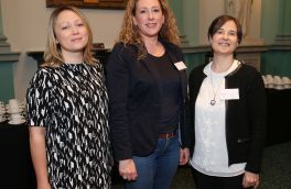 Eve Conboy (left) with Orlaith Fortune and Deirdre Kelly.